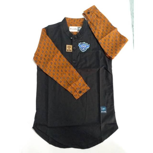 Kemeja kurta anak Dj kids