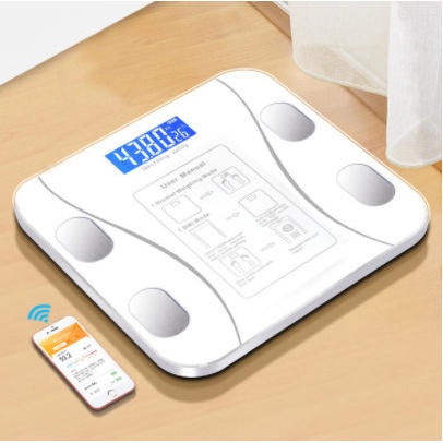 Timbangan Badan Digital Bluetooth Body Fat Monitor Analysis App 180KG