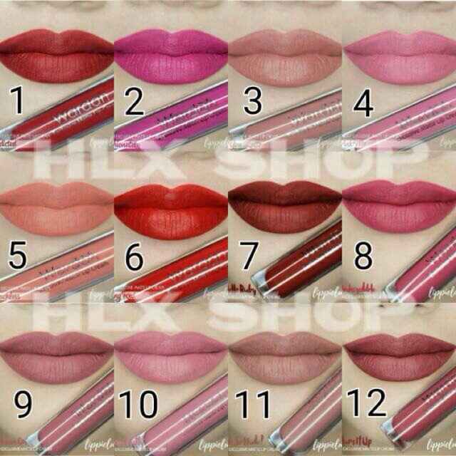 WARDAH EXCLUSIVE MATTE LIP CREAM @MJ