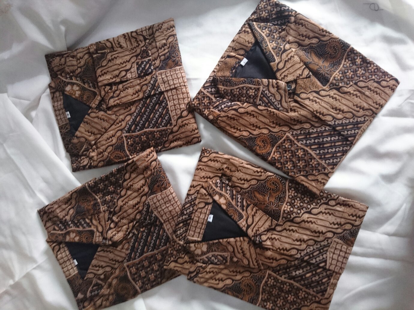 Kemeja Batik Ganesh Katun Halus Size S-xxl High Quality Full Furing