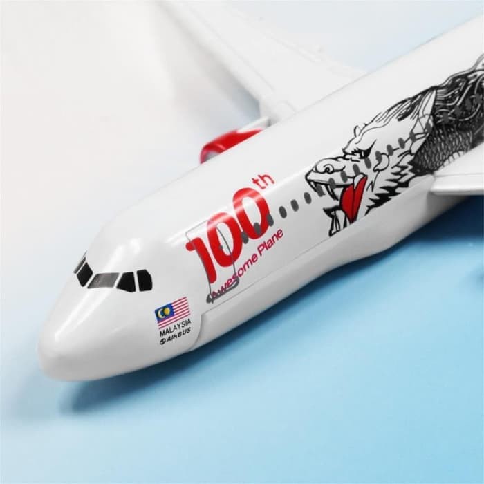 Terlaris MINIATUR DIECAST PESAWAT AIR ASIA AIRLINES PAJANGAN HIASAN PESAWAT Limited!