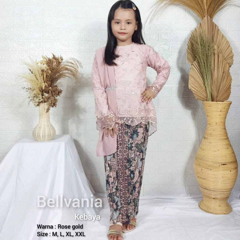 Set Kebaya Aurora Anak Terbaru / Setelan Anak Perempuan / Kebaya anak Model Terbaru