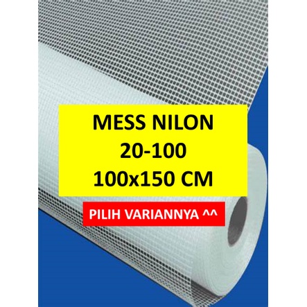 Kain Mesh Nilon - Ukuran 100x150cm -Kain Mess Nilon