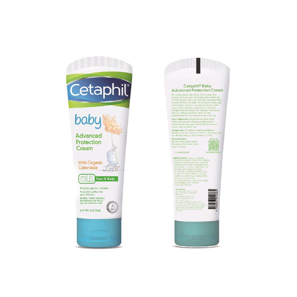 Cetaphil Baby Advance Protection Cream - 85gr [Organic Calendula]