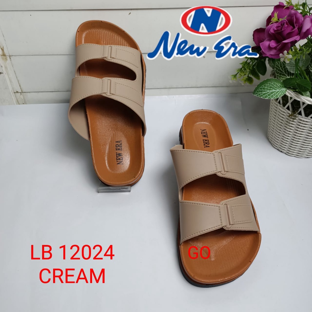 sogo NEW ERA LB 12042 Sandal Karet Wanita Slop Sandal Jelly Wanita Casual Sendal Karet Selop Ban Dua Terbaru