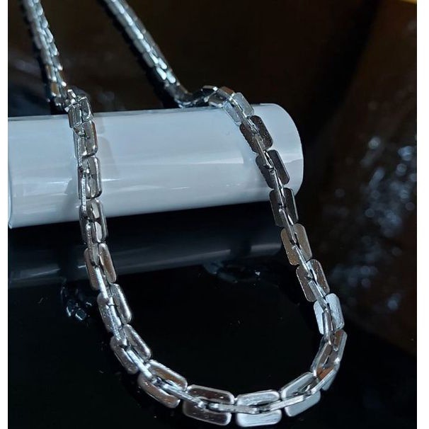 Kalung Pria Cowok Rantai Besar 75 cm Anti karat selamanya Garansi
