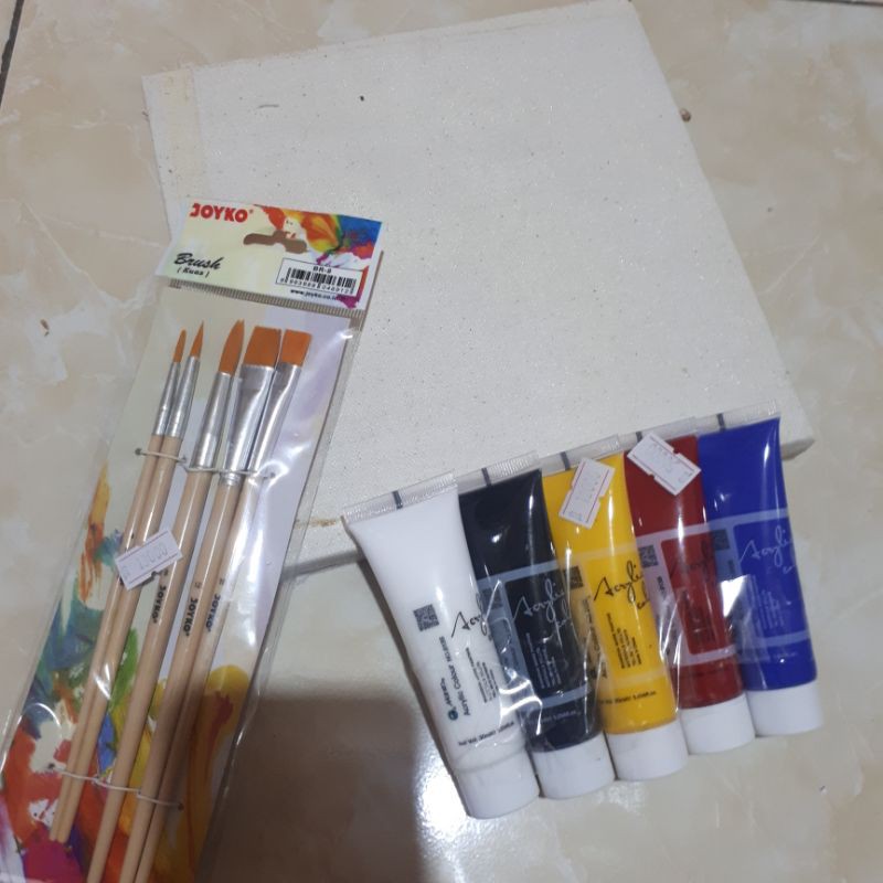 

paket painting, paket melukis pemula