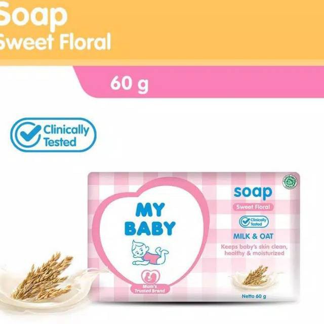 My Baby Soap 60g SABUN BATANG ORIGINAL-BPOM