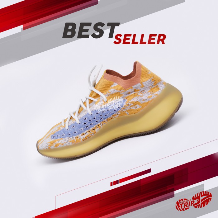 SEPATU SNEAKERS ADIDAS YEEZY 380 OAT MIRROR