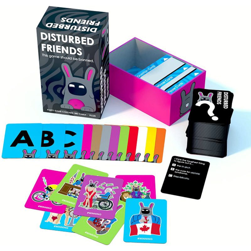 disturbed friends base game (4 to 10 players) board game origin