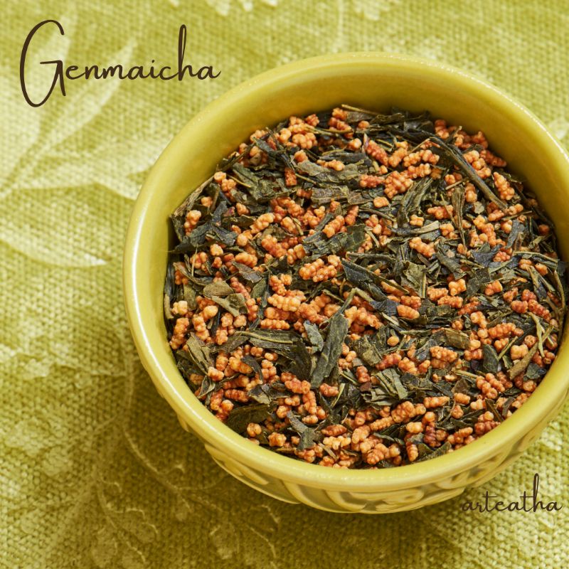 

Genmaicha - Premium organik green tea Genmaicha/roasted brown rice sencha