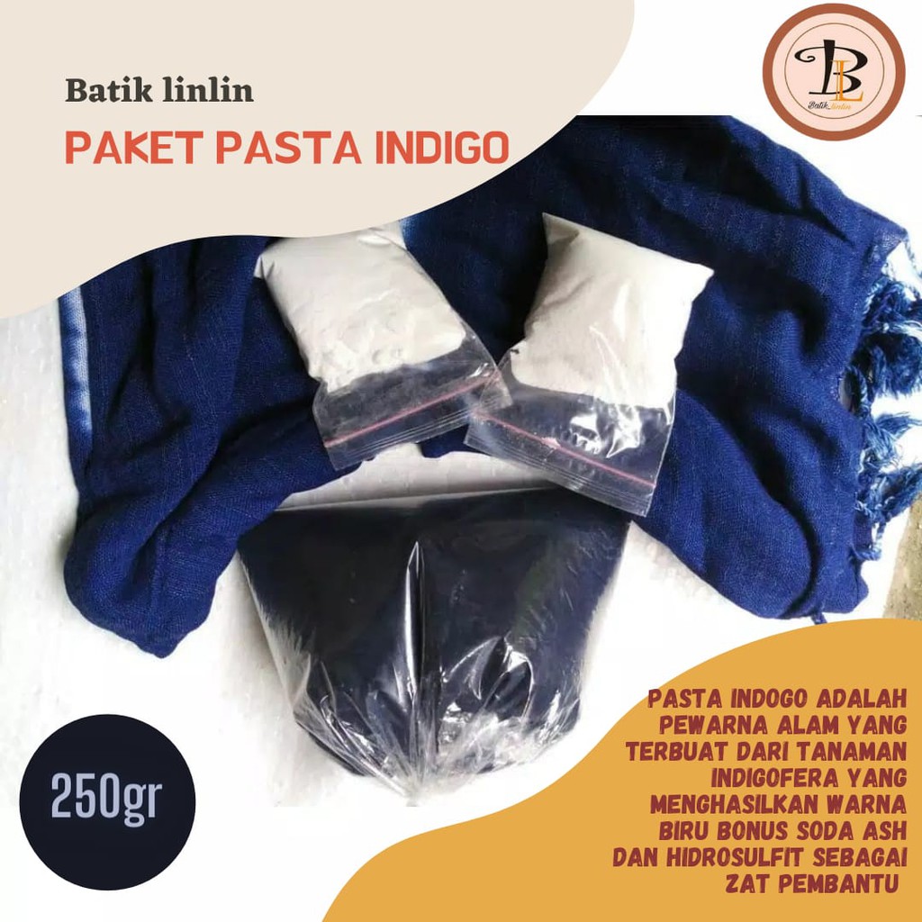 PASTA INDIGOFERA GRATIS HIDROSULFITDAN SODA ABU