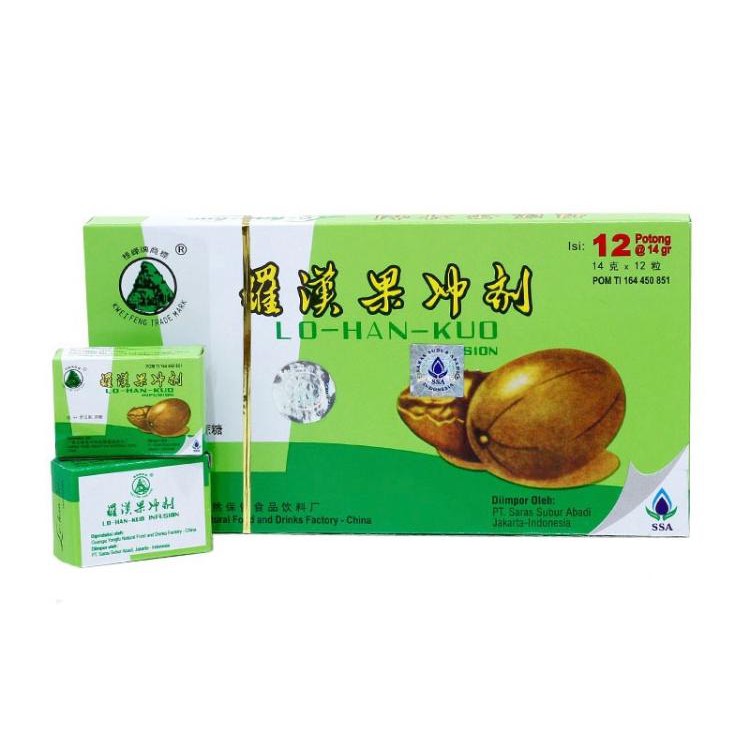 

LO HAN KUO Infusion 220gr - Obat Herbal Pereda Panas Dalam LOHANKUO-herbal