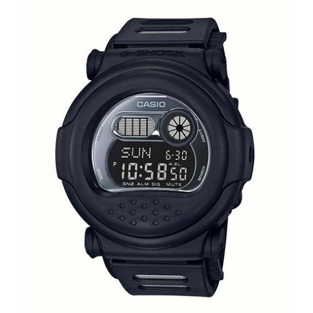 Casio G-Shock Type G-001BB-1DR Original / Casio Gshock G 001BB 1 Full Black / Jam Tangan Pria