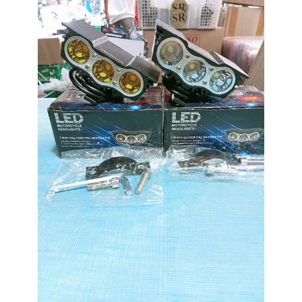 Lampu Tembak Sorot LED Cree 3 Mata Owl mini 3 Mata ultrafire 30watt