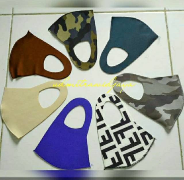 Masker scuba / masker korea polos&amp;motif