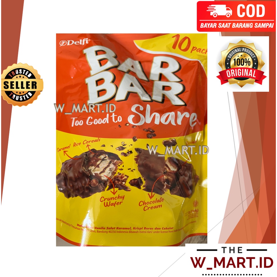 

DELFI BAR BAR SHARE POUCH ISI 10