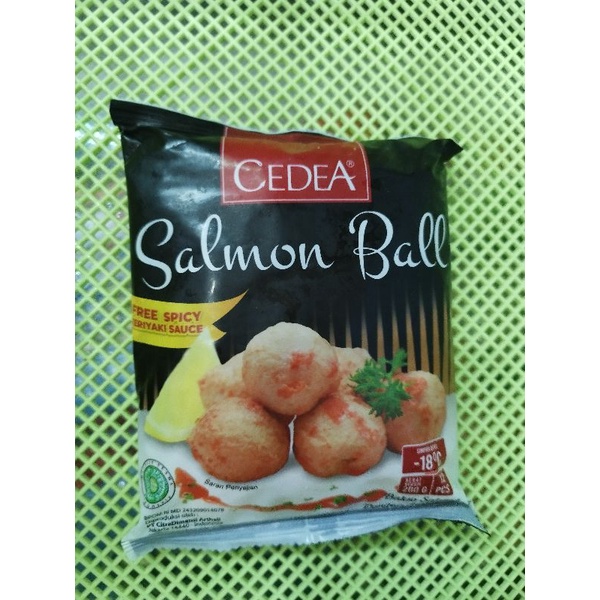 

cedea salmon ball