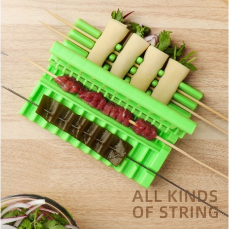 Alat BBQ Bantu Tusuk Sate/Alat Bantu Tusuk Daging Sate/Skewers Maker