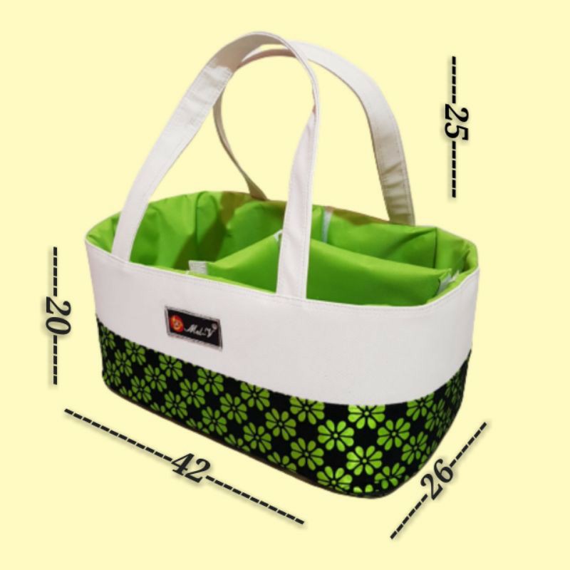 MEL-V CADDY BAG + COOLER BAG SET   //  TAS PERLENGKAPAN BAYI  //  ORGANIZER BABY BAG  // SY88 s1