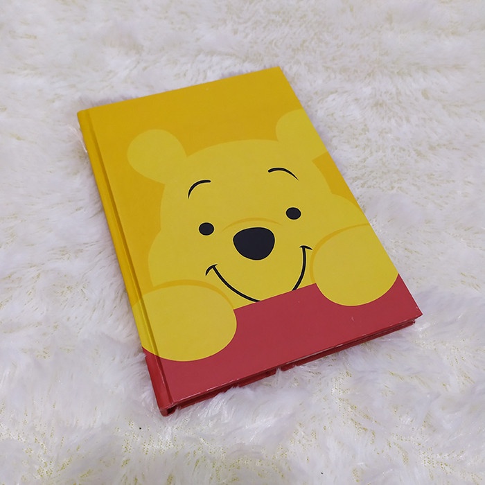 

[RESTOCK] Buku Catatan - Notebook Winnie the Pooh - uk. A5, 100 lbr, Hard Cover - POOH