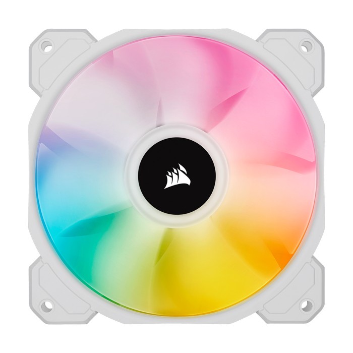 CORSAIR iCUE SP120 RGB ELITE Performance 120mm PWM Fan — Single Pack - Putih