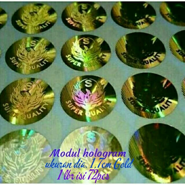 

Stiker hologram Super Quality motif Burung