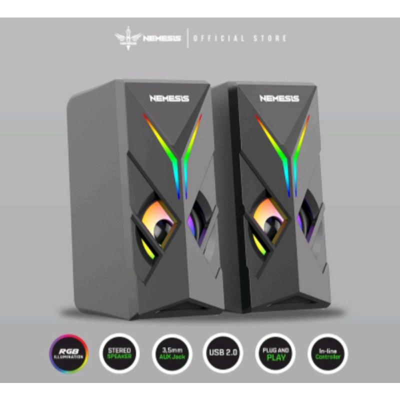 speaker nyk Gaming RGB SP-N06 Selena nemesis original
