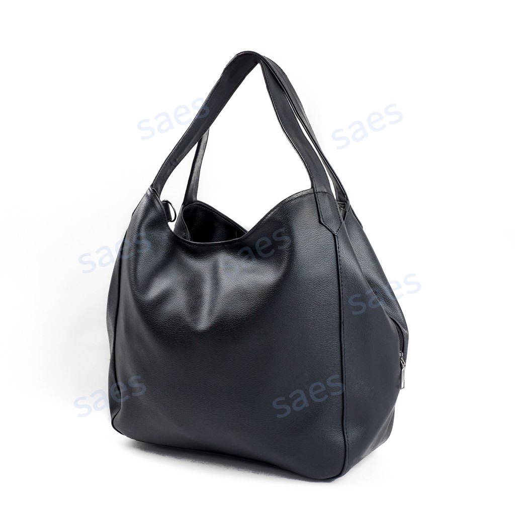 HOBO BAG BLACK VINTAGE kulit widuri Saes shop 004