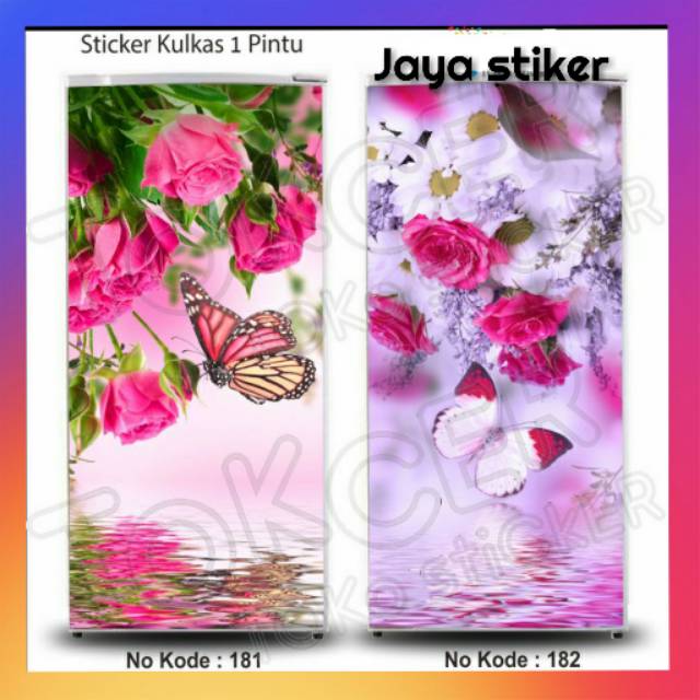TERBARU | Stiker kulkas dan kompor