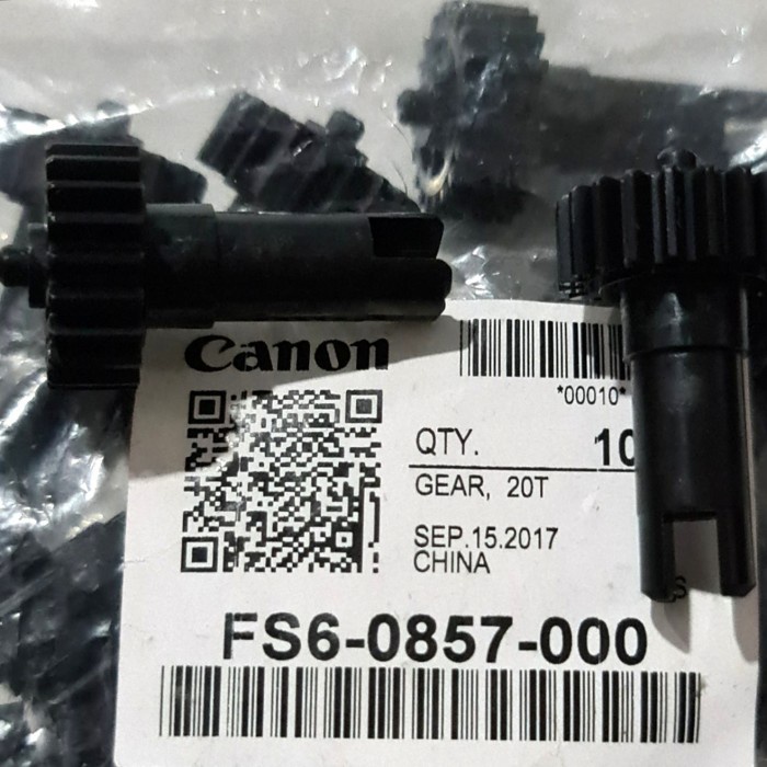 Gear 20T Canon IR 5000/6570 IRA 6075/6275 FS6-0857-000 Original