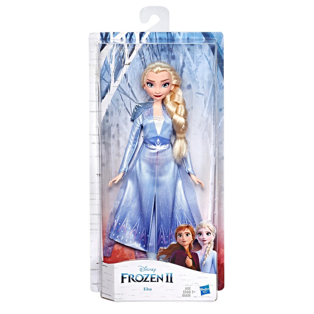 Disney Frozen 2 Elsa Fashion Doll With Long Blonde Hair And Blue