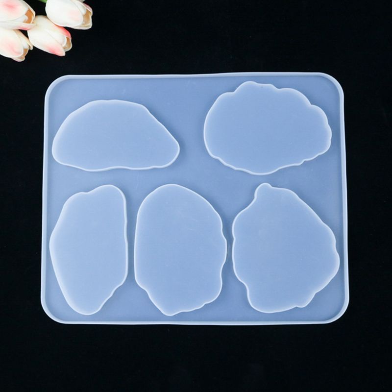 SIY  Crystal Epoxy Resin Mold Coaster Cup Mat Casting Silicone Mould DIY Making Tool