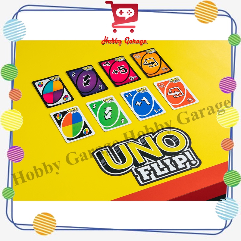 Uno Flip Card Mainan Kartu Keluarga