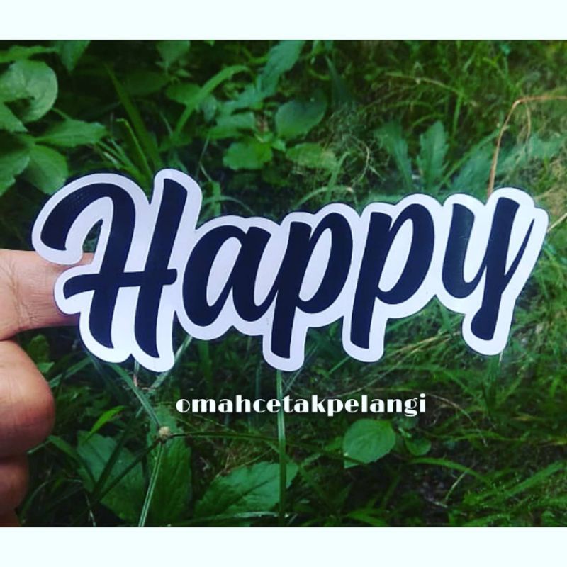 

STIKER HAPPY BIRTHDAY [ PAKET ] Cutting