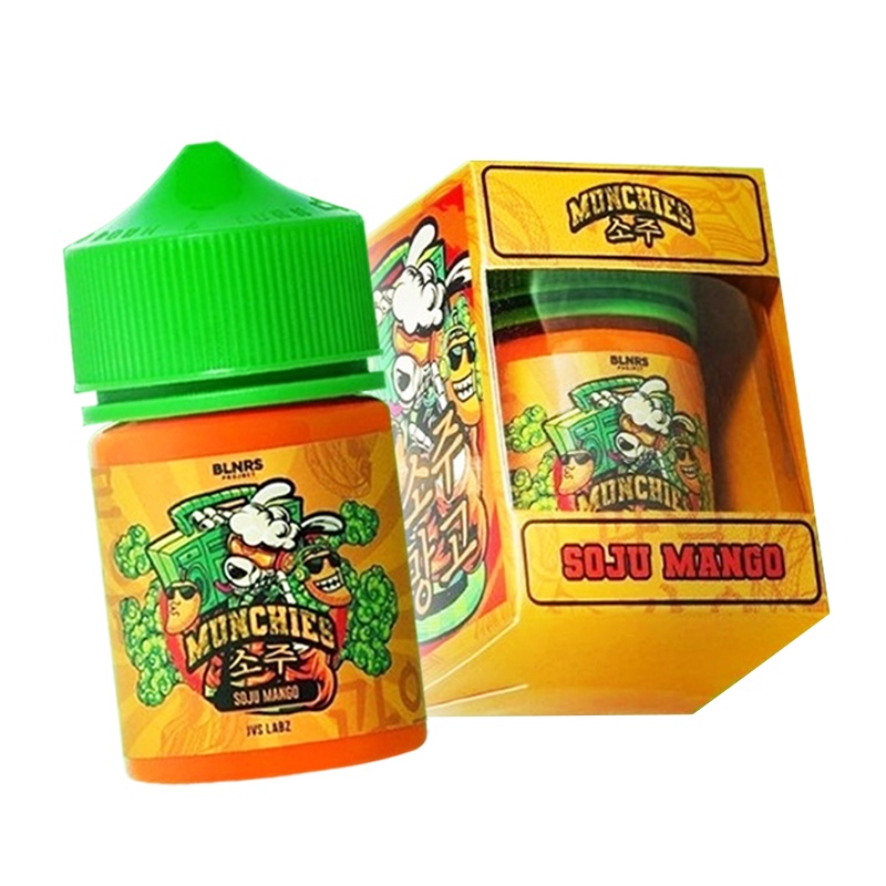 Munchies V4 Soju Mango E-Liquid 60ML   3MG