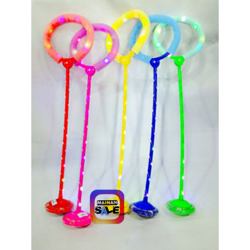 Mainan Anak Hulahup Flash kaki