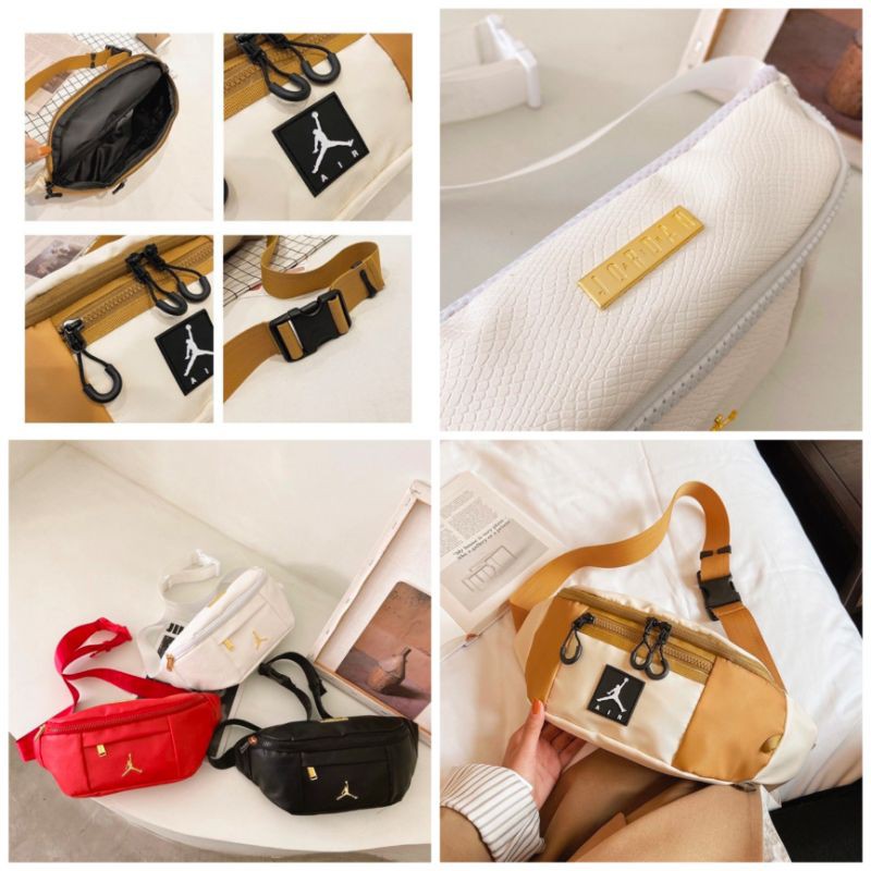 Air Jordan Waistbag - Waistbag pria wanita tas pinggang selempang pria wanita