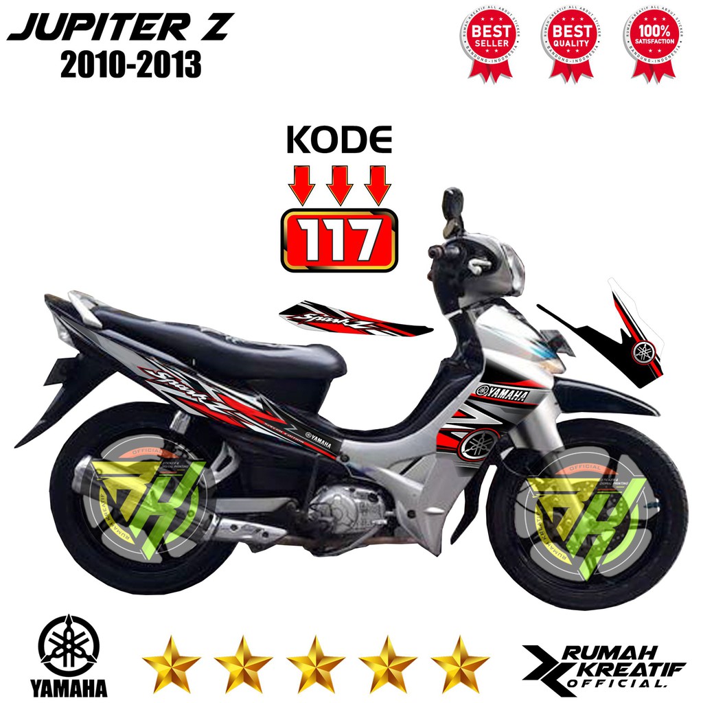 JUPITER Z Robot (Jupiter Z 2010-2013) STRIPING VARIASI YAMAHA RK-A