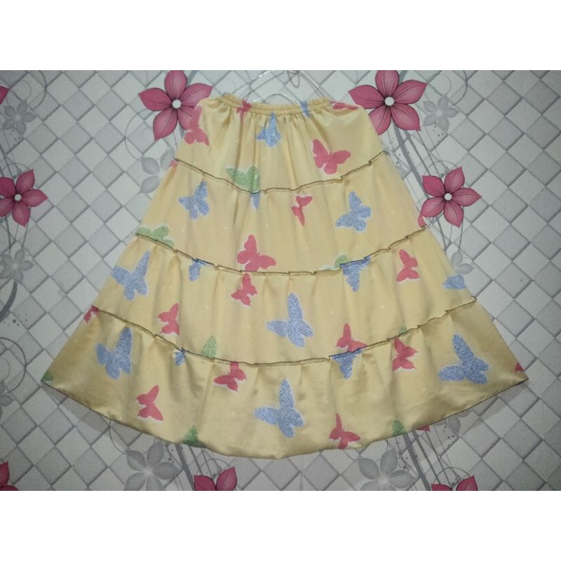 ROK CANDA ANAK// BISA COD ROK SUSUN 5-8TH