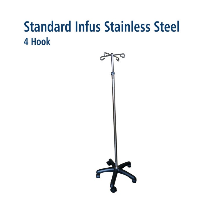 Standart Infus Stainless Steel Kaki 5 &amp; 4 Hook