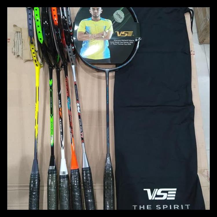 Belanja Bebas  Covid Raket Badminton Vse Zigler 77,Zigler Z Strike Dll Kuat 35 Lbs