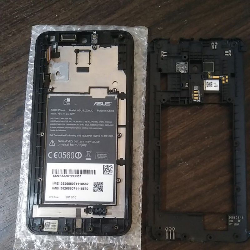 Lcd set frame copotan original Asus Zenfone Selfi Z00UD/ZD551KL
