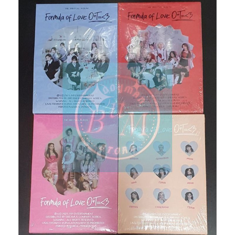 [READY STOCK] TWICE Formula of Love Album