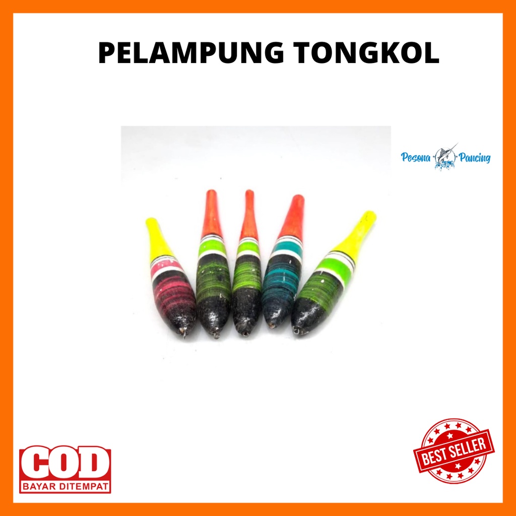 PELAMPUNG PANCING KAYU BESAR/JUMBO ATAU PELAMPUNG TONGKOL