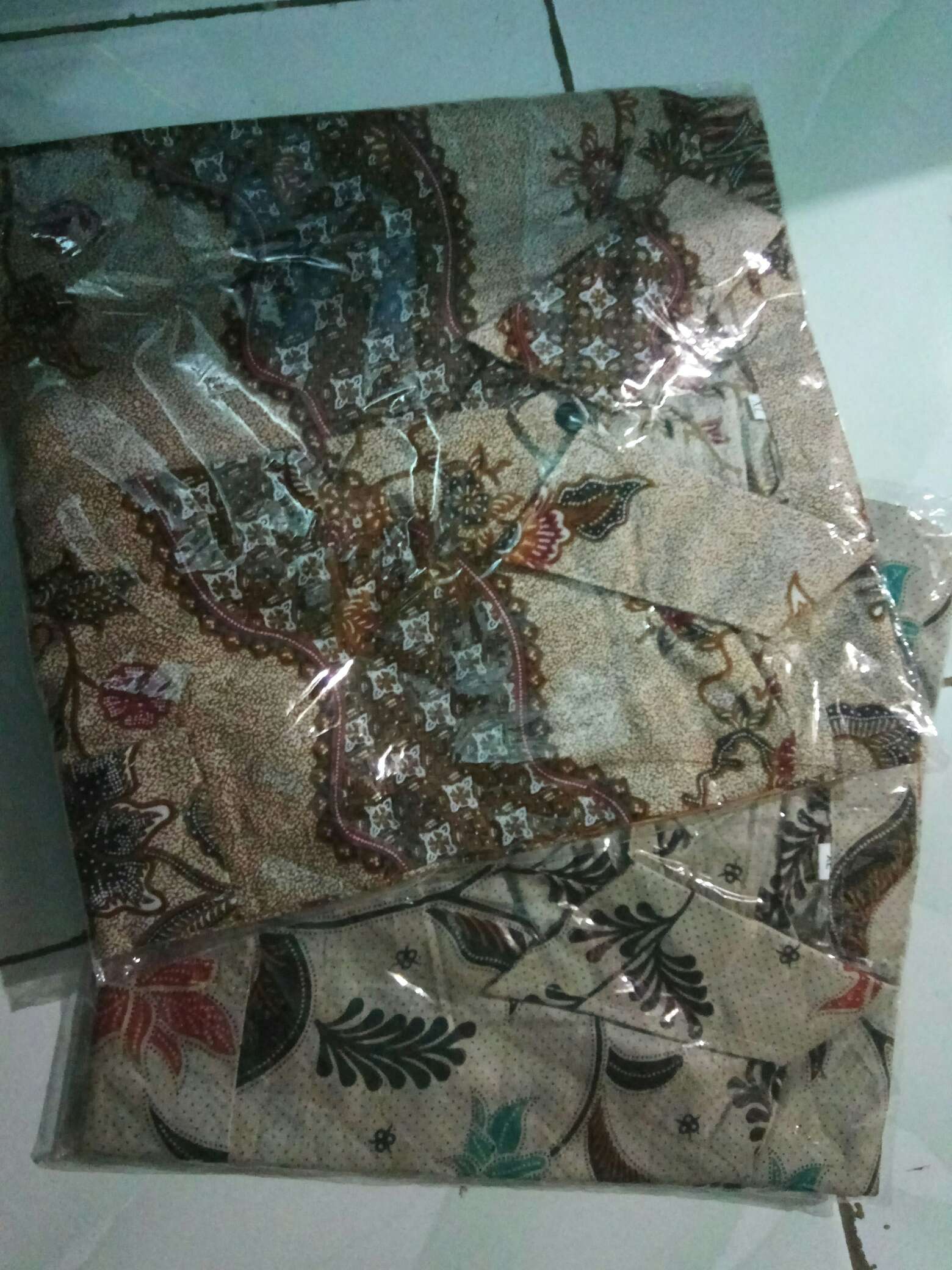 Kemeja Batik Pria Lengan Pendek Size M L Xl Katun Batik Halus Adem Serap Keringat Atasan Batik Pria