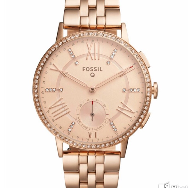 Jam Tangan Fossil Q Hybrid Gazer Rosegold