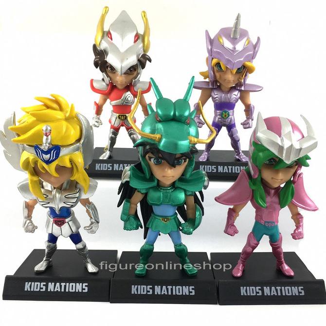 BEST SELLER ACTION FIGURE SAINT SAIYA SET OF 5 HAPPY SHOPING