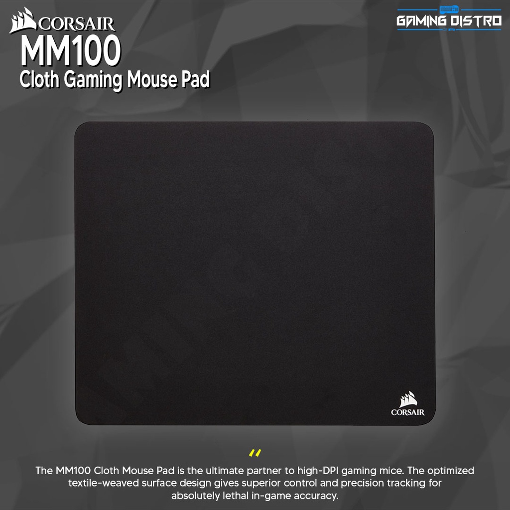 Mousepad Gaming Corsair MM100 - Corsair MM100 Cloth Gaming Mousepad