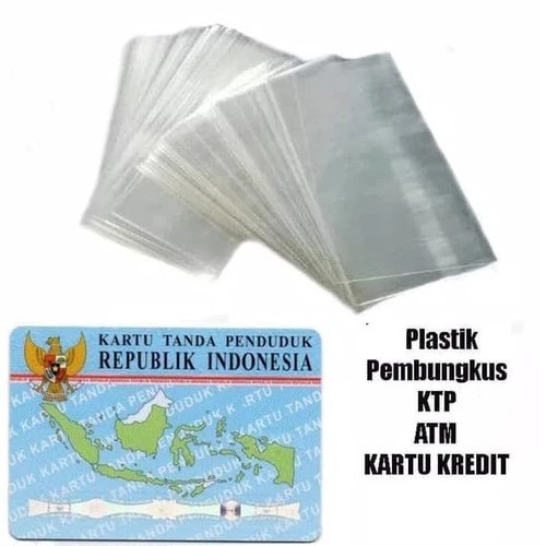 Plastik Protector ATM SIM KTP Pelindung Anti Lecet